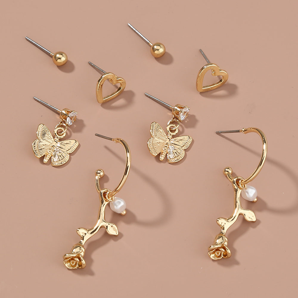 BARBIE GIRL EARRINGS SET