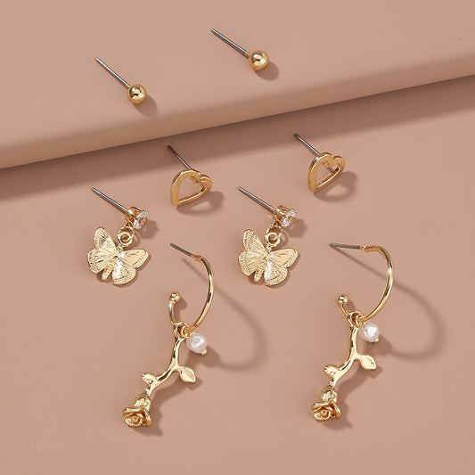 BARBIE GIRL EARRINGS SET